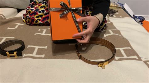 Hermes Belt Unboxing & Try On 